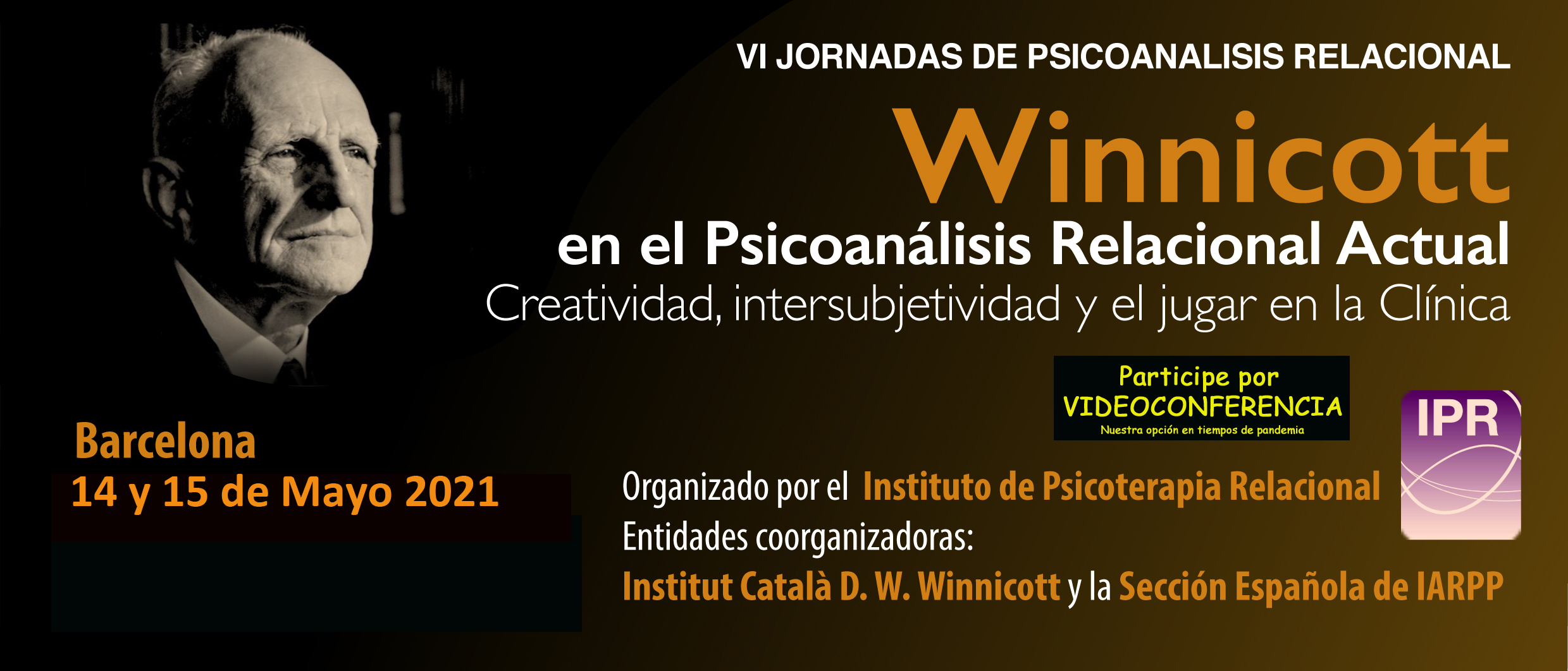 Jornadas (por videoconferencia) de IPR - Barcelona, 2021, con Margaret Crastnopol, Ángela Joyce y Joan Coderch